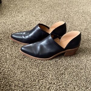 Madewell Brady leather Booties. Size 10.